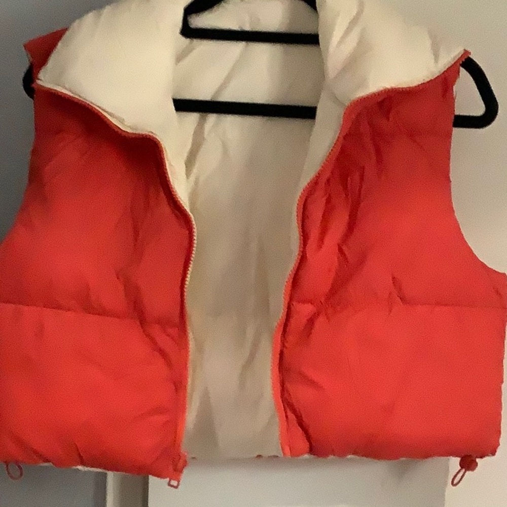 Love tree, reversible vest, size S